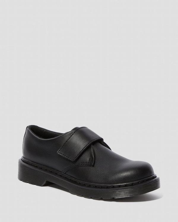 Dr Martens Dětské Polobotky Junior Kamron Černé, CZ-245319